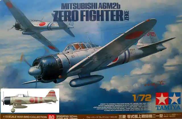 Tamiya - A6M2b Zero - 1-72