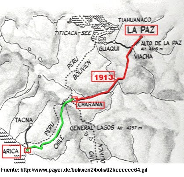 Tren arica la paz