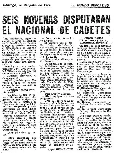 1974.06.23 Sector juvenil