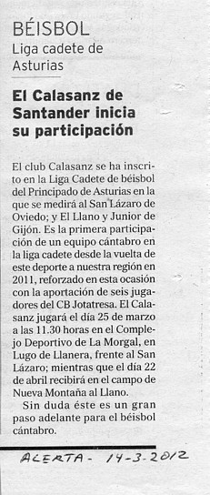 2012.03.14 Liga cadete A