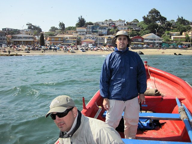 Caleta de pescadores Bahia Horcon