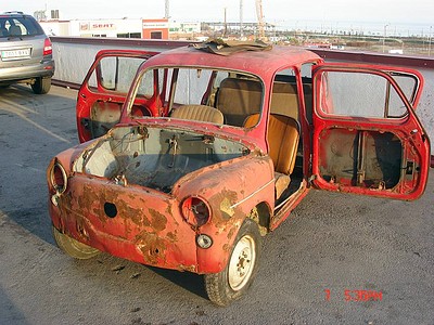 seat 800 en el taller