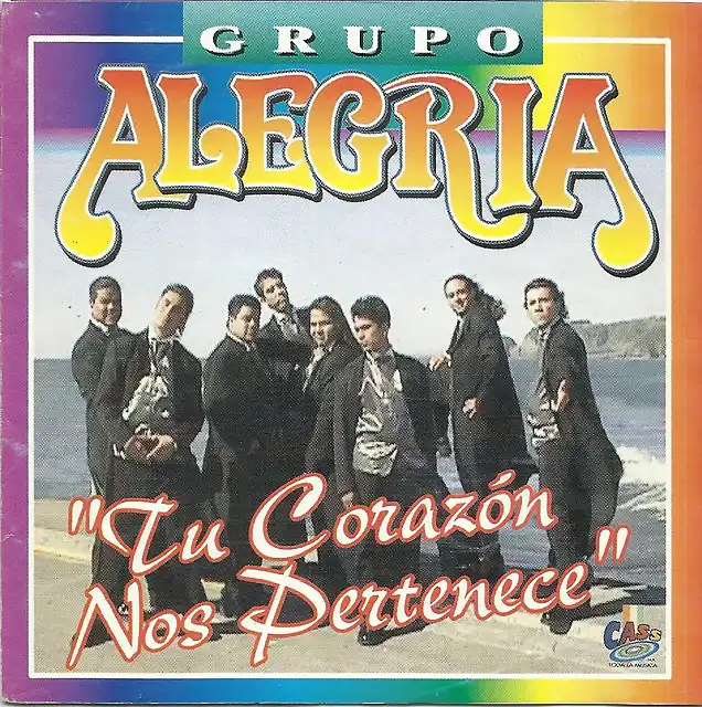 Alegria - Tu Corazon Nos Pertenece (2000) Delantera