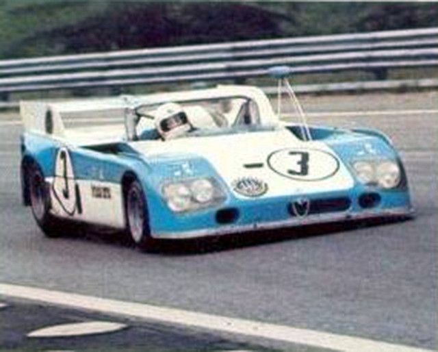 1973 Zeltweg 1000km Alfa Romeo 33-TT Pam - Carlo Facetti - Brescia Corse