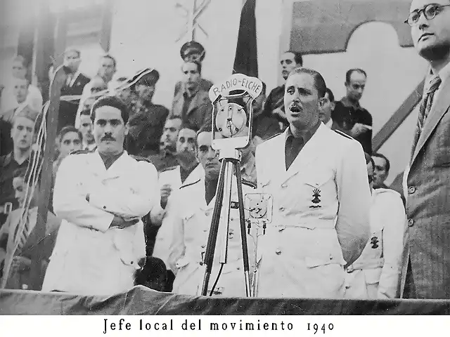 jefe local del movimiento 1940