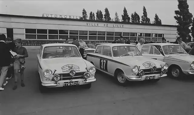 Ford Lotus Cortina - TdF'64 - x3