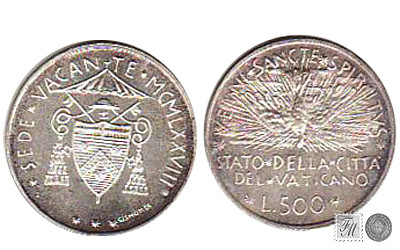 Moneda Sede vacante 1978