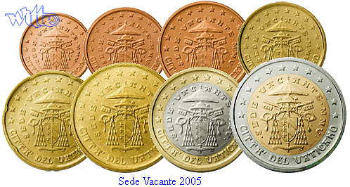 Monedas Sede Vacante 2005