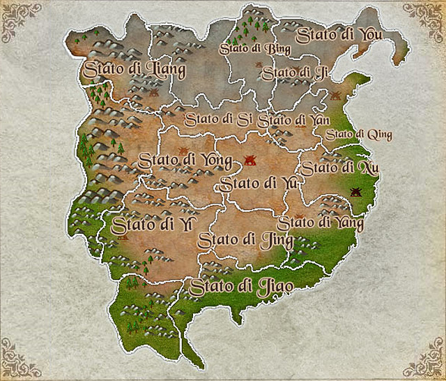 mapa los tres reinos