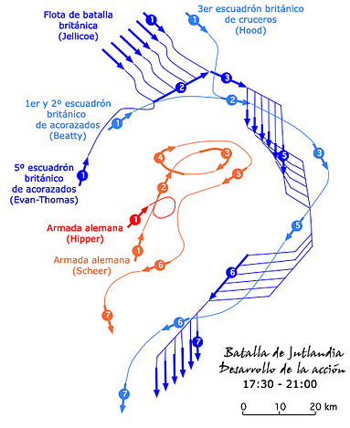 Mapa Jutlandia