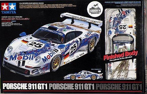 Tamiya Porsche 911 GT1 Finished Body Tamiya Porsche 911 GT1 Finished Body
