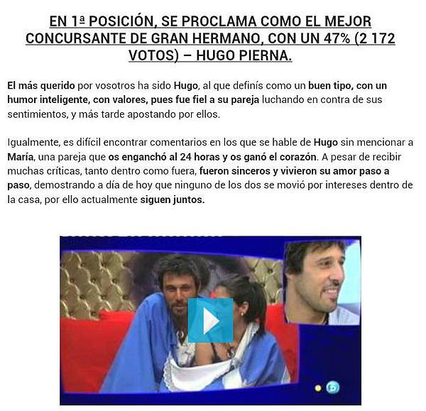 28-8-2014 mejores concursantes gh 2