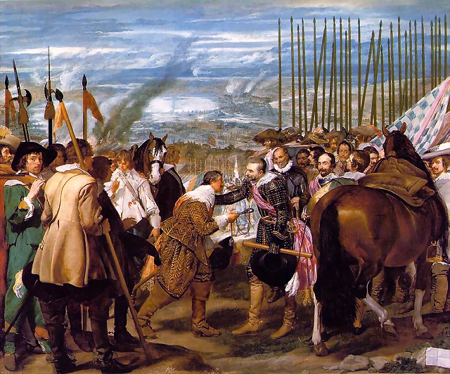 La rendición de Breda por Velazquez