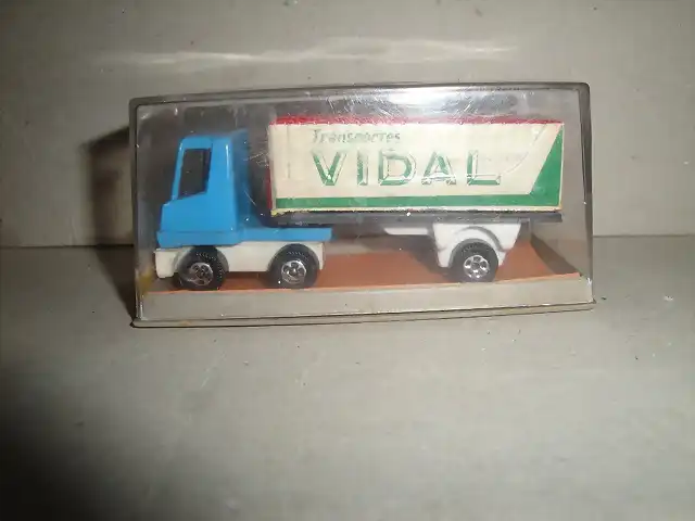 frontal corto container Transporte Vidal n? 36 perfil