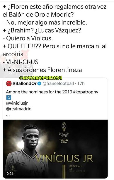 MemesViniciusBalondeOro2019-1