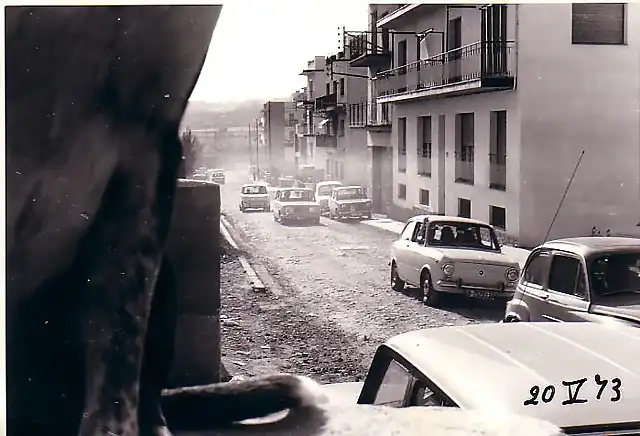 Sitges c. de les Flors Barcelona 1973