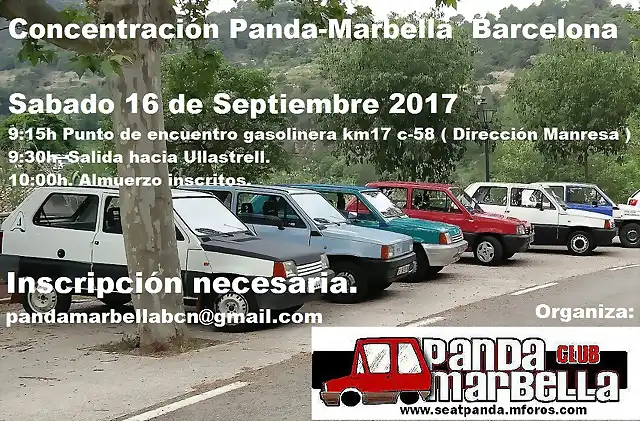 Foto salida panda marbella