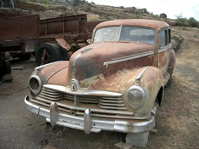 Hudson Commodore Militar en las islas