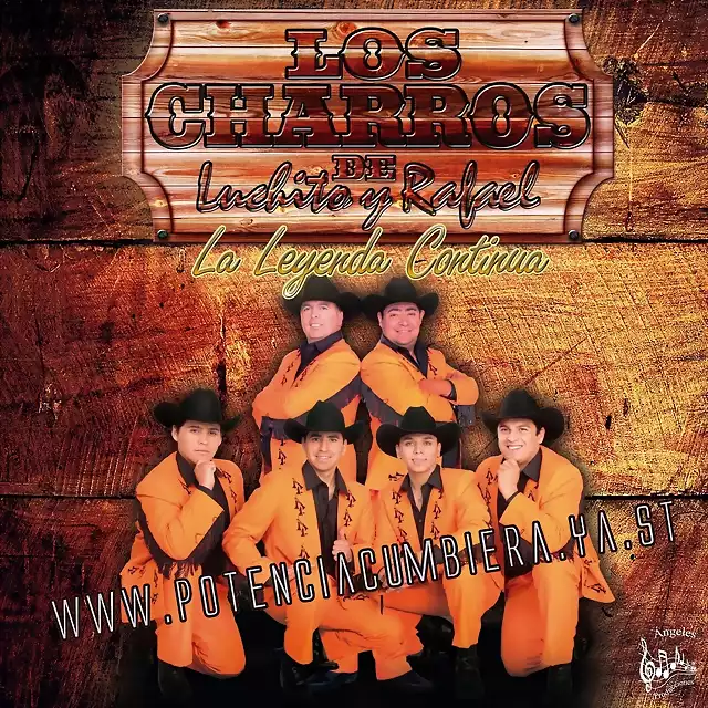 Los Charros de Luchito y Rafael - La Leyenda Continua CD 2012