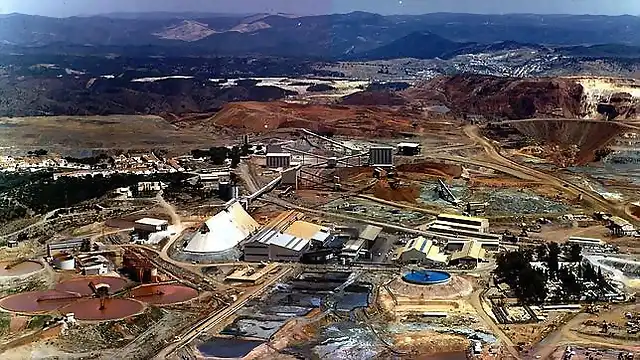 Cerro Colorado-Vista aerea