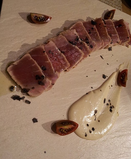 Tataki de atún Tataki de atún