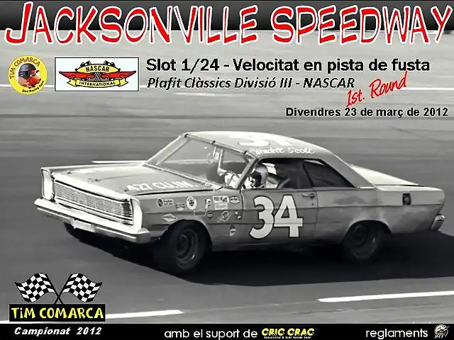 Cartell Divisi III - Cursa 1 - Jacksonville