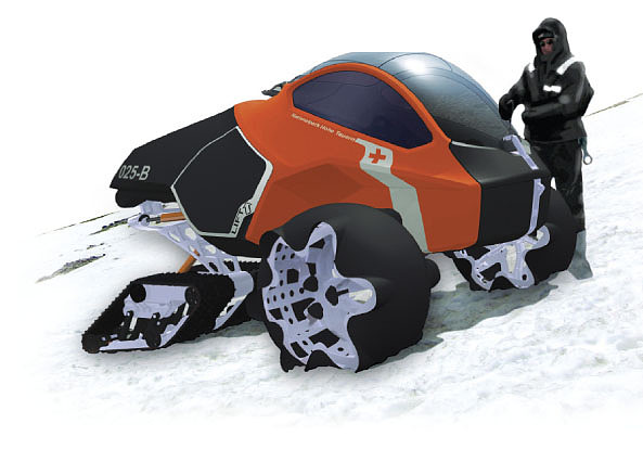 Snowmobile proyecto de la British Antarctic Survey. Supongo