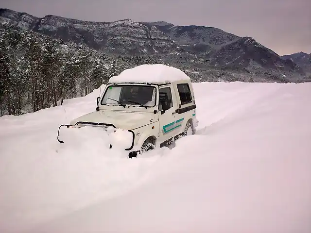 nieveeeee y mas nieveee