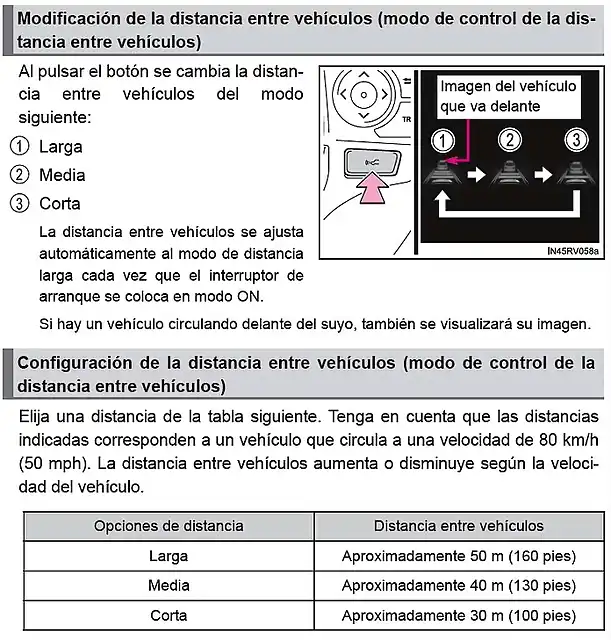 Control de crucero adaptativo