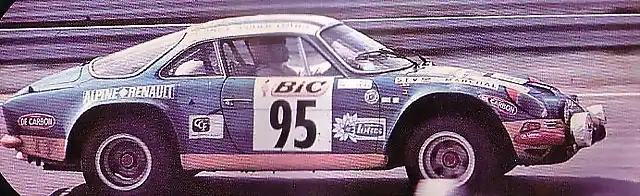 Alpine A110 1600 S - Marquet - Paoletti - TdF '72 c