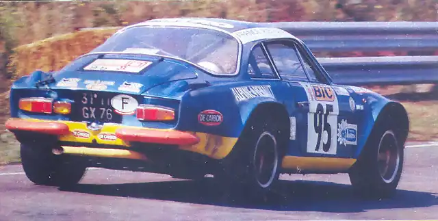 Alpine A110 1600 S - Marquet - Paoletti - TdF '72 b