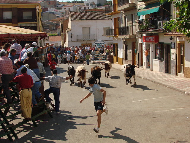 por la avenida