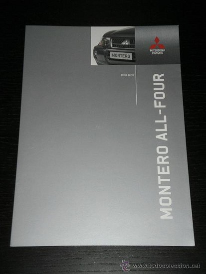 catalogo del montero all-four