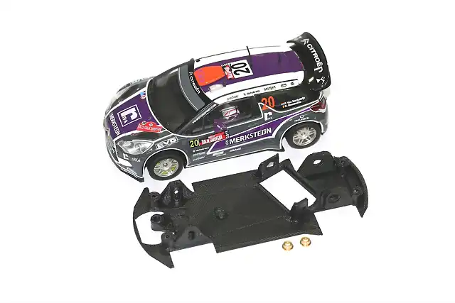 SP601007 body + chassis Citron DS3 WRC -CARRERA-