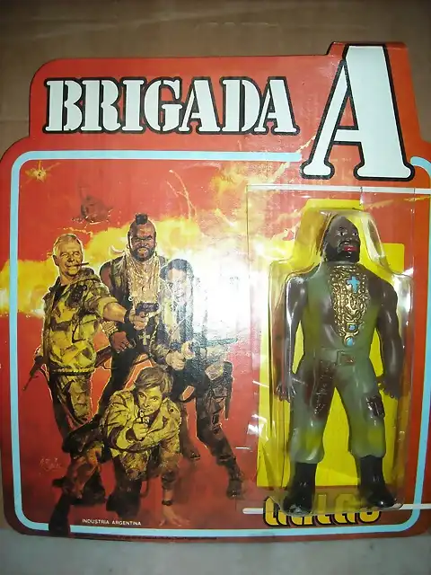 Mu?eco Brigada A Mr. T blister