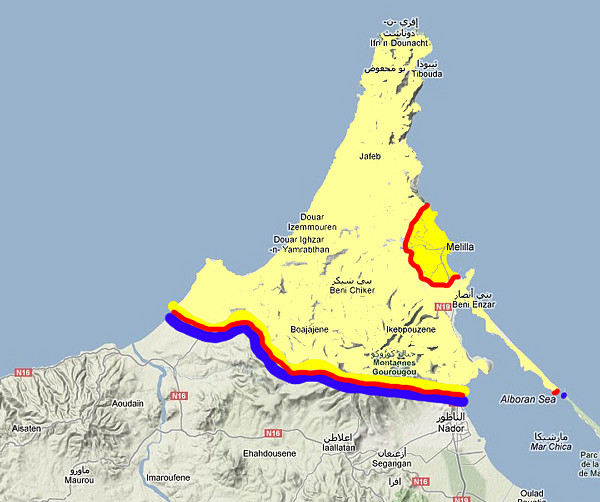 Mapa Melilla definitivo