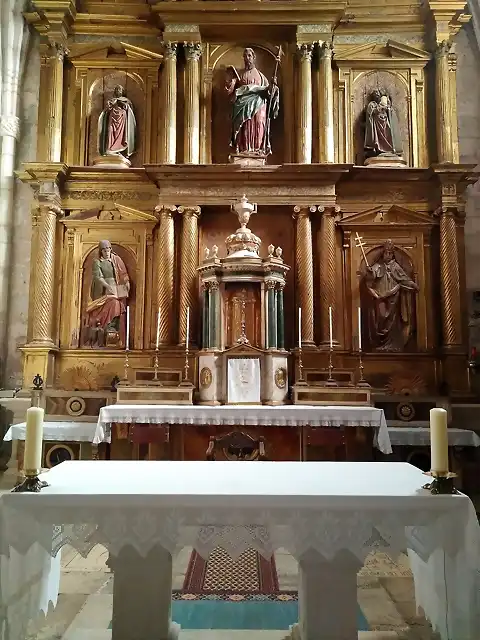 Altar Mayor de la Iglesia parroquial de Santo Tomás