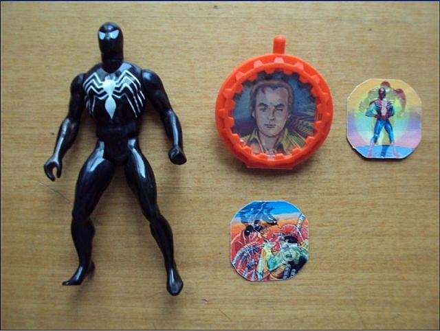 Black Spiderman y accesorios 1