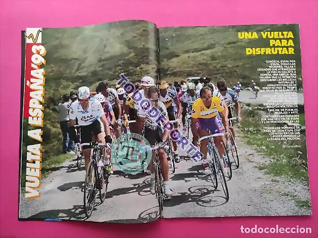 Perico-Vuelta1992-Rominger-Delgado-Montoya-Echave