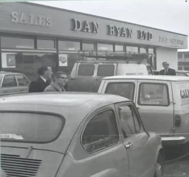 Limerick - Werkstatt und  Tankstelle Dan Ryan, 1970