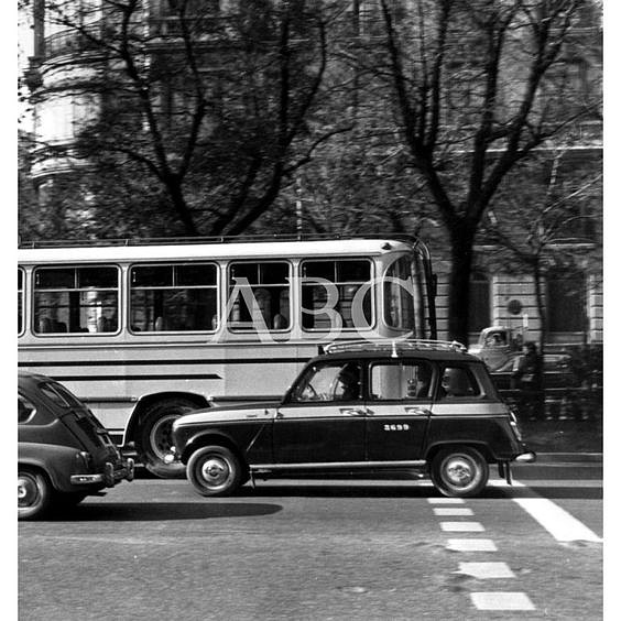 Madrid taxi 1964