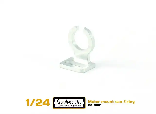 Scaleauto SC-8137A Tope Soporte Motor 13D Offset 0,0mm. Aluminio CNC.