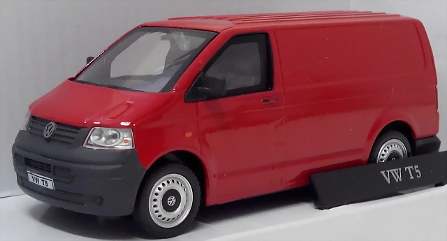 VW Transporter T5 Roja