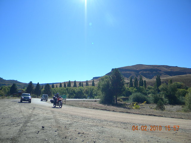 terminando el Rahue, camino a Quillen