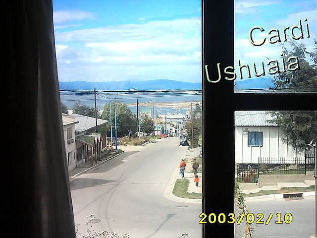 Desde mi ventana en Ushuaia, Tierra del Fuego Desde mi ventana en Ushuaia, Tierra del Fuego