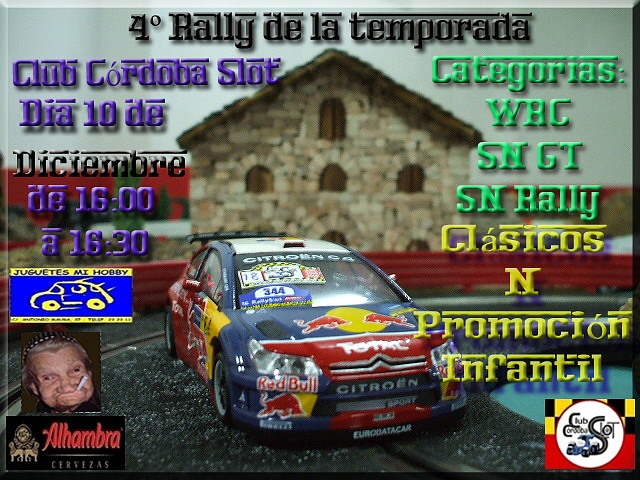 Cartel de rally Cartel de rally