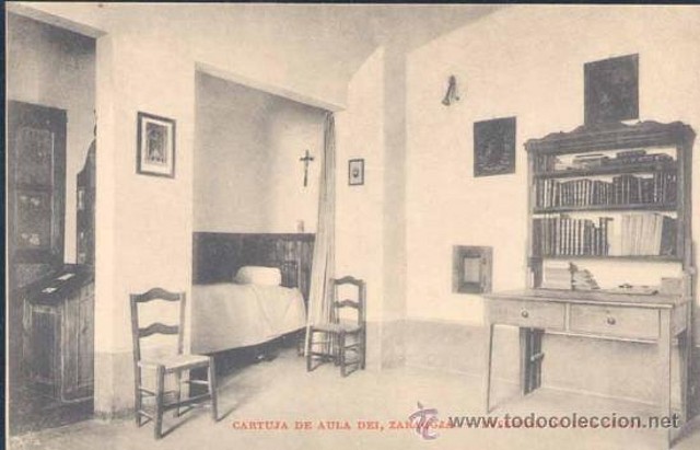 cartuja aula dei _interior de una celda cartuja aula dei _interior de una celda