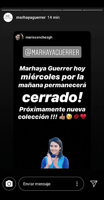 Marhaya Guerrer IG Stories 21-8-2019 (1)
