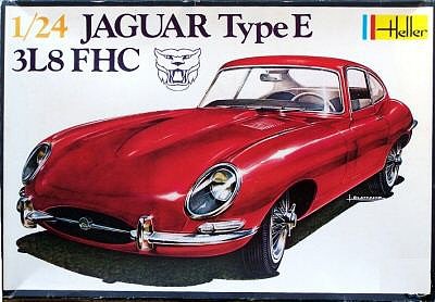 Heller Jaguar E-Type 3L8 FHC