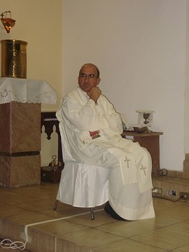 Despedida de Prroco de la Parroquia de la Santa Cruz de uoa, nuestra Parroquia hermana de Santiago